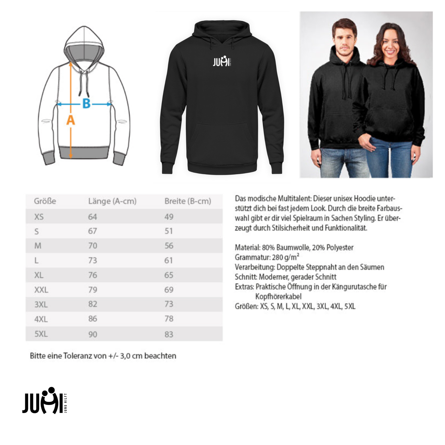 JUHI Kapuzenpullover alt